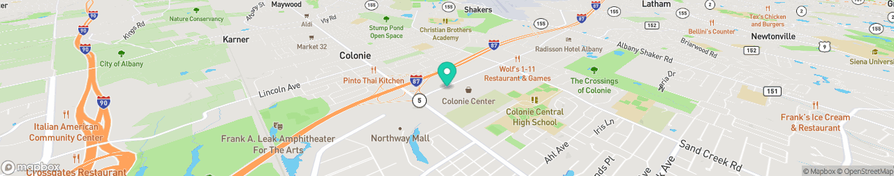 ev charging station on the map