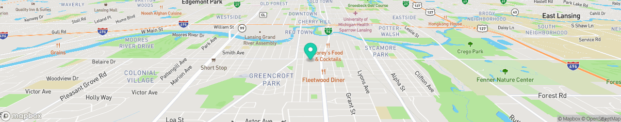ev charging station on the map