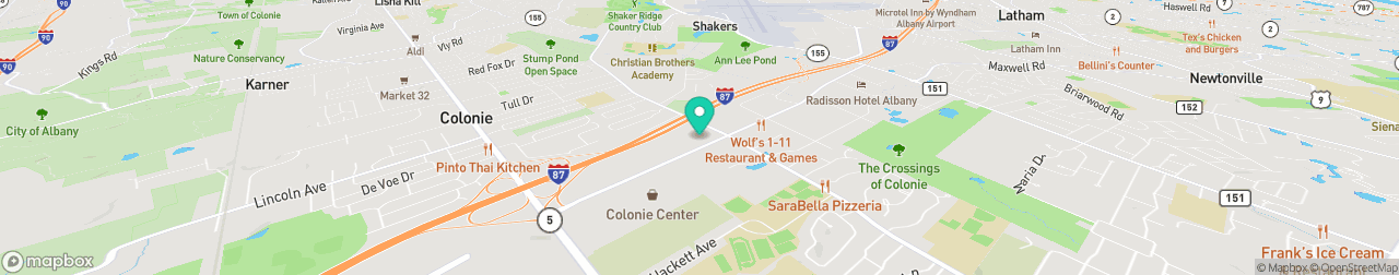 ev charging station on the map