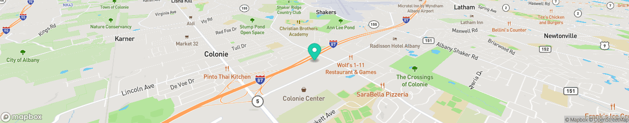 ev charging station on the map