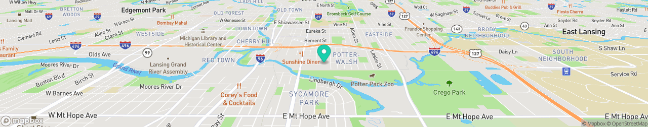 ev charging station on the map