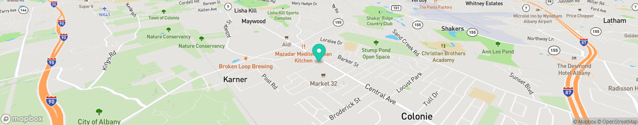ev charging station on the map