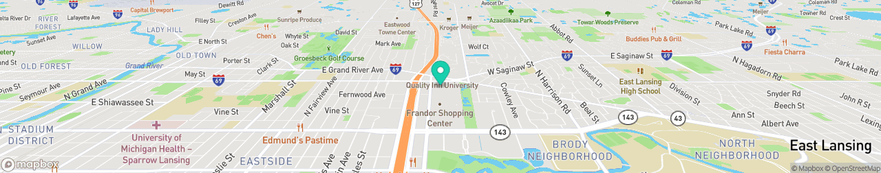 ev charging station on the map