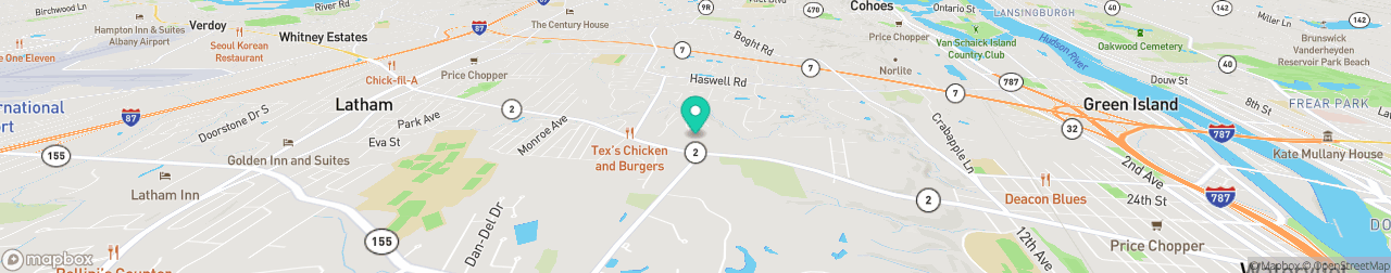 ev charging station on the map
