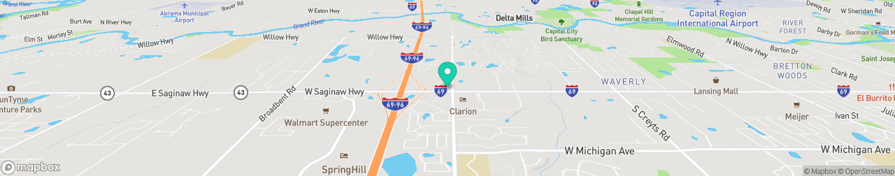 ev charging station on the map