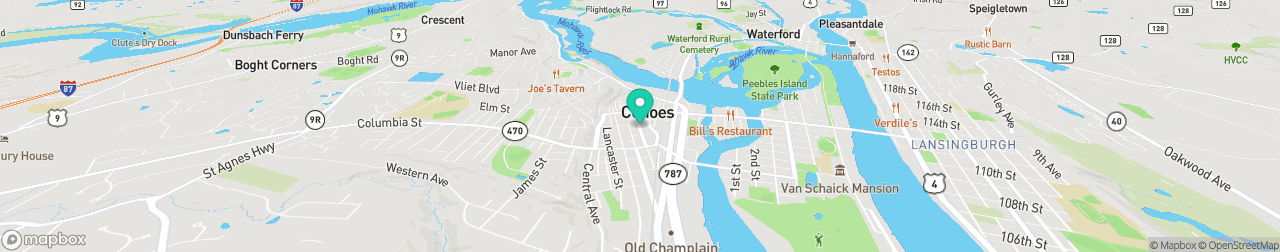 ev charging station on the map