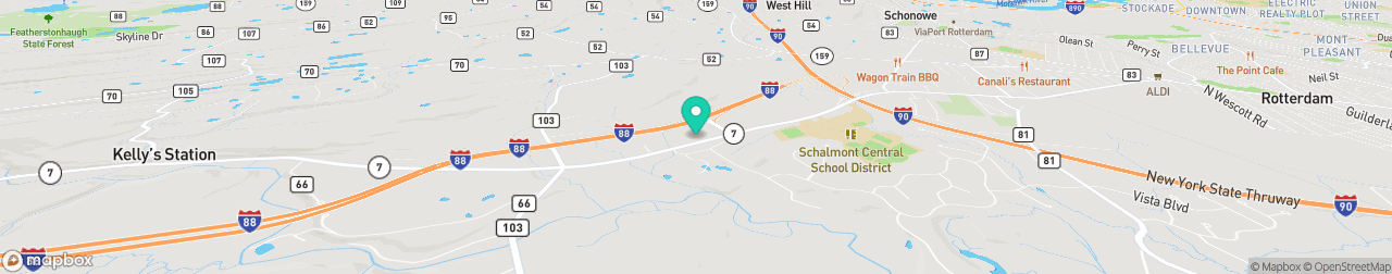 ev charging station on the map