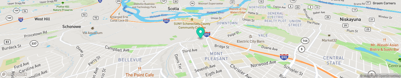 ev charging station on the map