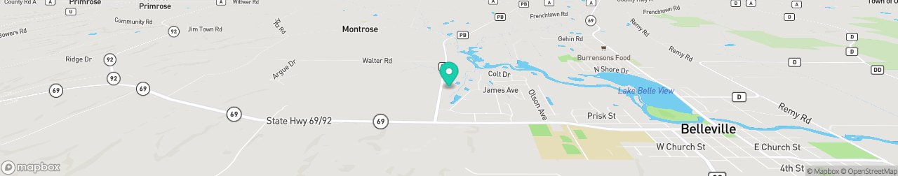 ev charging station on the map