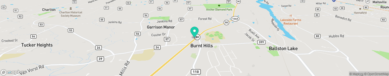 ev charging station on the map