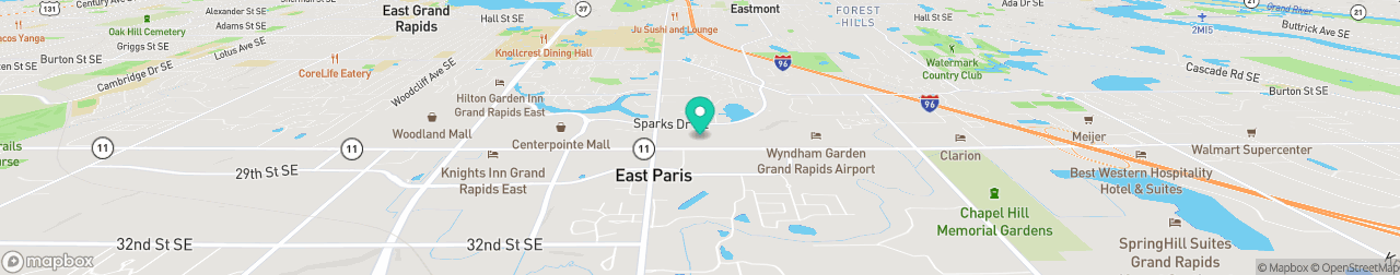ev charging station on the map