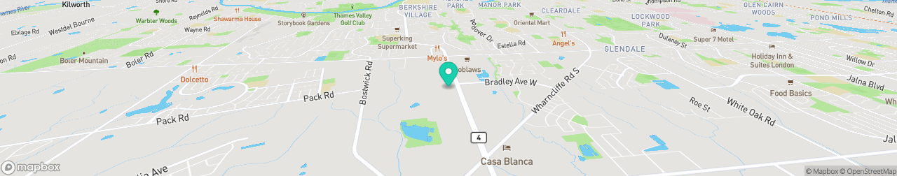 ev charging station on the map