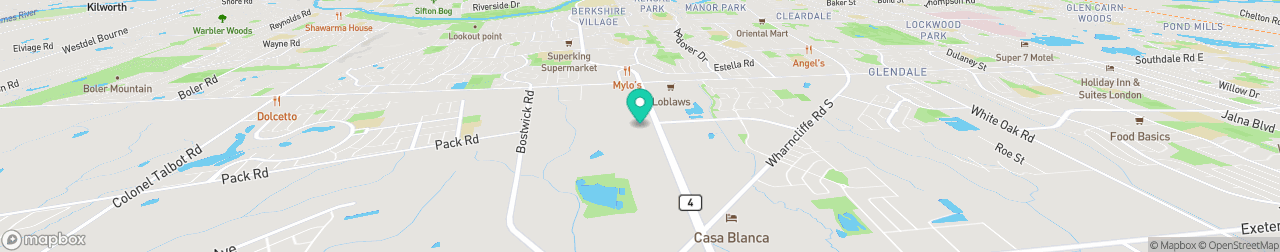 ev charging station on the map