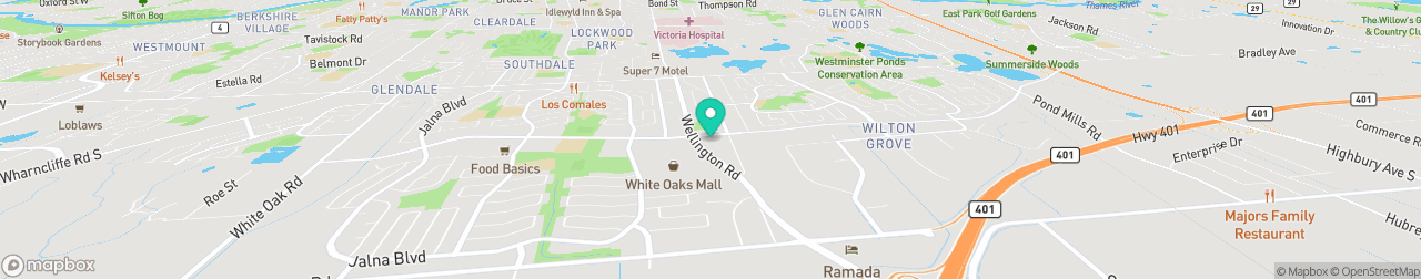 ev charging station on the map