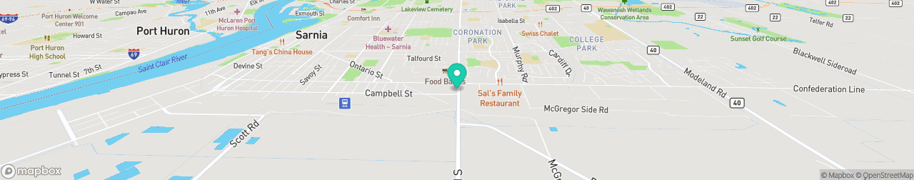 ev charging station on the map