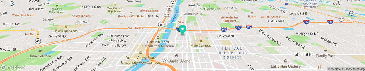ev charging station on the map
