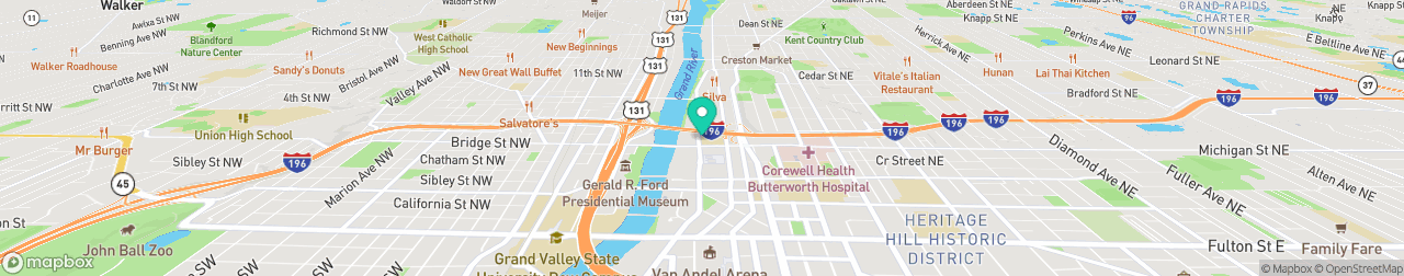 ev charging station on the map