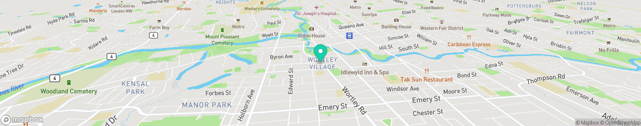 ev charging station on the map