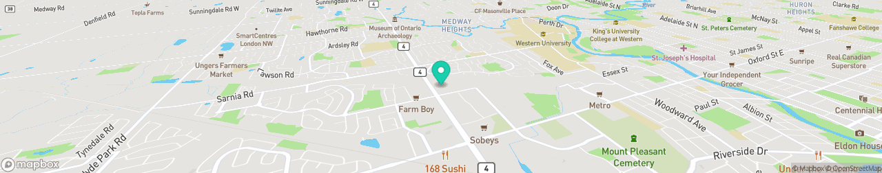 ev charging station on the map