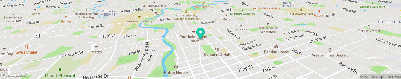 ev charging station on the map
