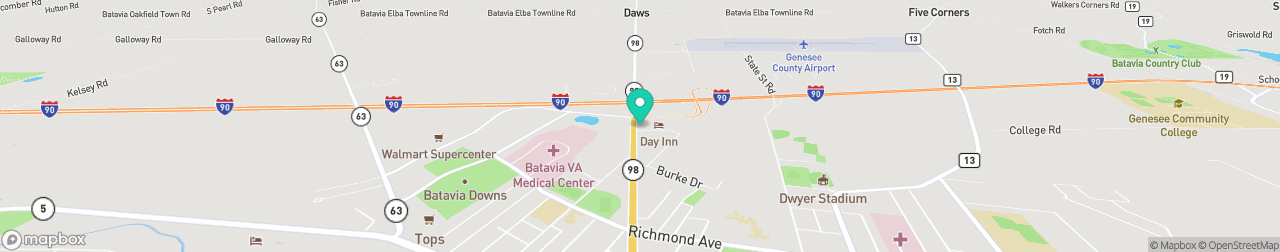 ev charging station on the map