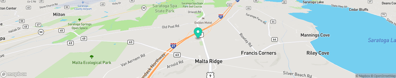 ev charging station on the map
