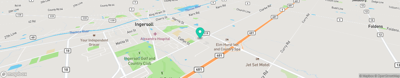 ev charging station on the map