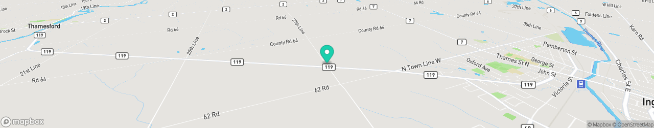 ev charging station on the map