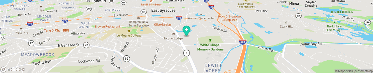 ev charging station on the map