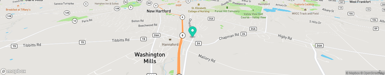 ev charging station on the map