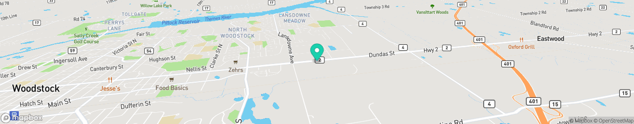 ev charging station on the map