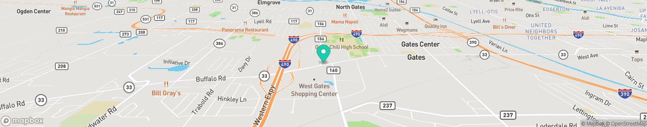 ev charging station on the map
