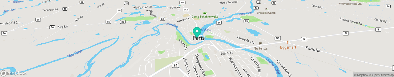 ev charging station on the map