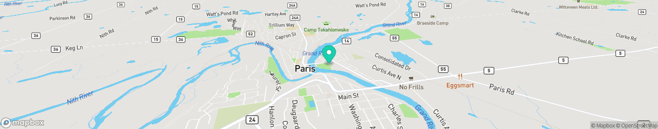 ev charging station on the map