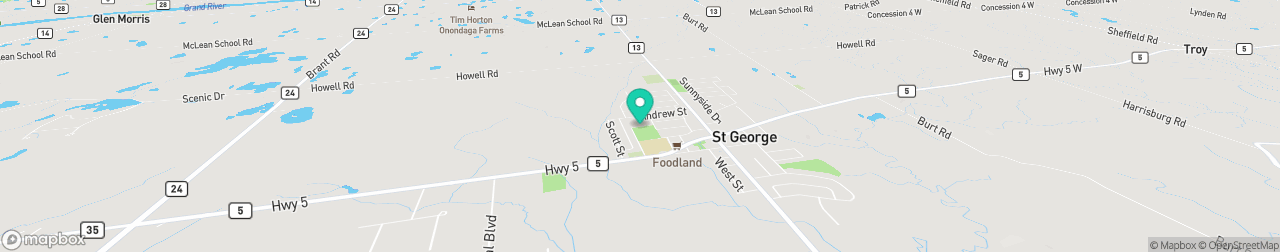 ev charging station on the map