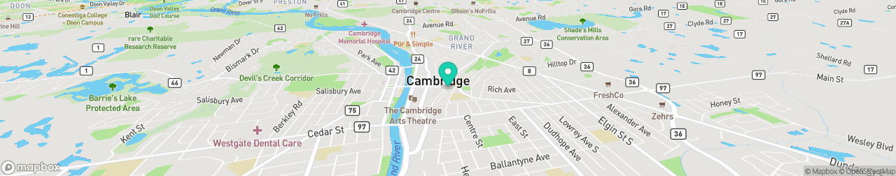 ev charging station on the map