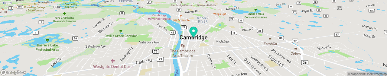ev charging station on the map
