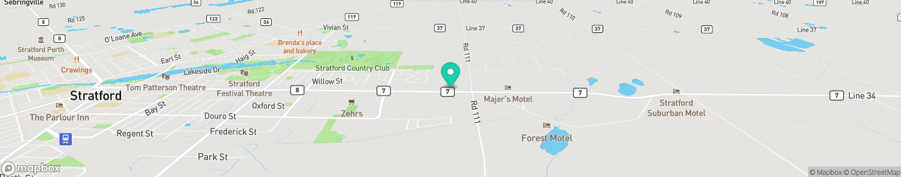 ev charging station on the map