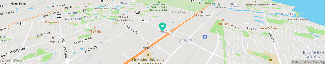 ev charging station on the map