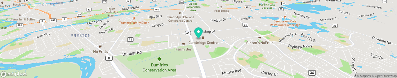 ev charging station on the map