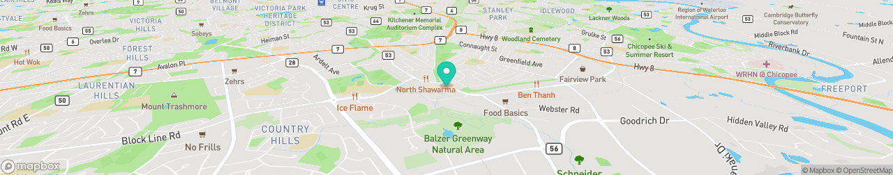 ev charging station on the map