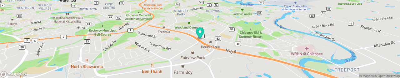 ev charging station on the map