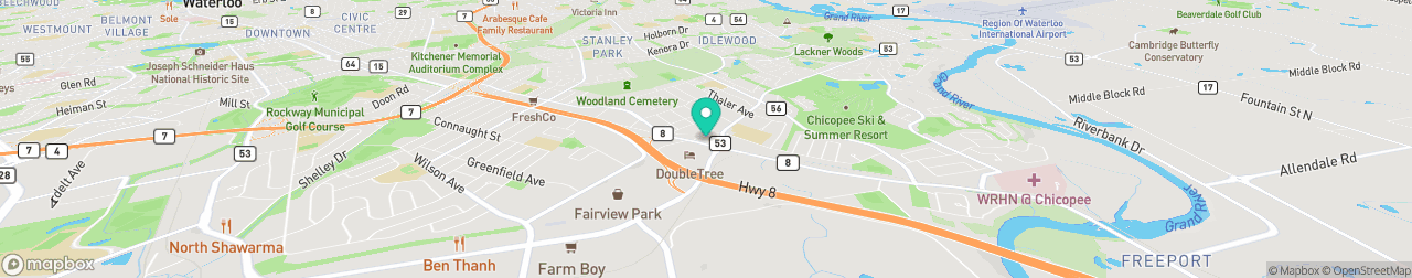 ev charging station on the map