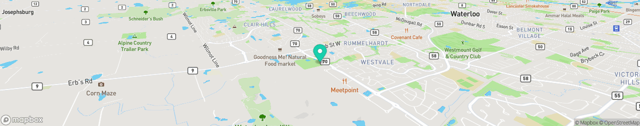 ev charging station on the map