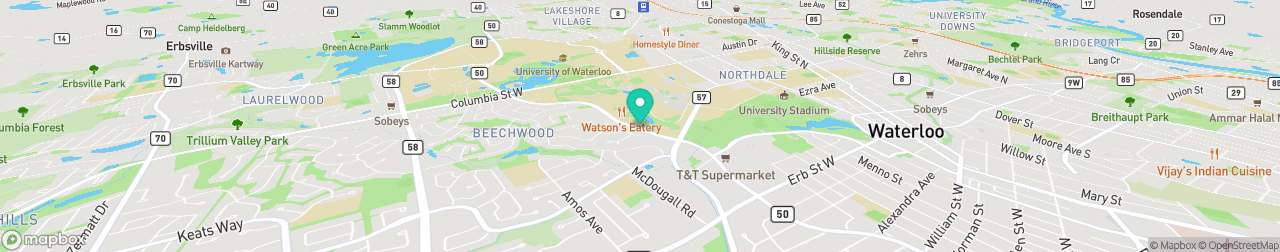 ev charging station on the map