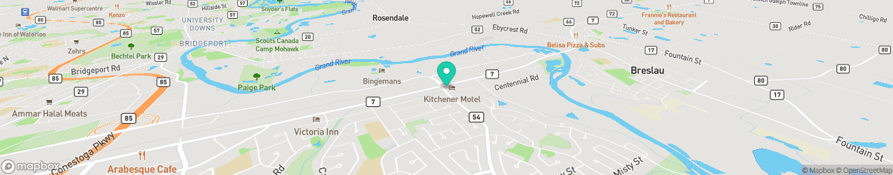 ev charging station on the map