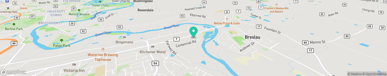 ev charging station on the map