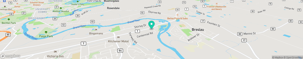 ev charging station on the map