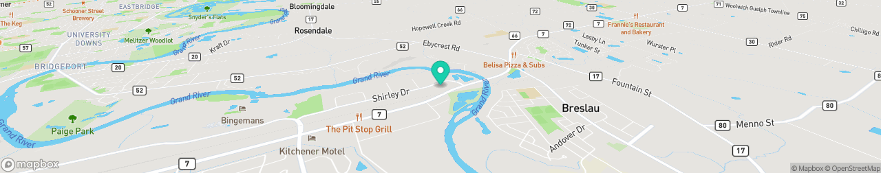 ev charging station on the map