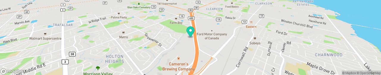 ev charging station on the map